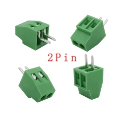 2.54mm Pitch 2-16Pin KF128 PCB Screw Terminal Block Wire Connector for 26-18AWG Cable