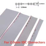 Grey Flat Ribbon Cable 1.0mm Pitch
