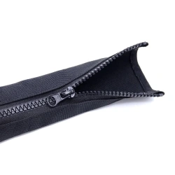 Zipper Cable Sleeve Flexible Nylon Cable Sock Harness Line Sheath Organizer Wire Wrap Management Cord Hider Protection