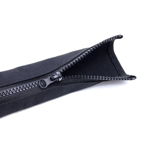 Zipper Cable Sleeve Flexible Nylon Cable Sock Harness Line Sheath Organizer Wire Wrap Management Cord Hider Protection