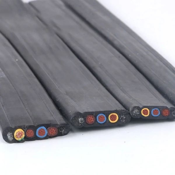 TVVB+2G Steel Wire Flat Cable