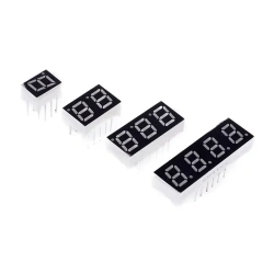 0.28 inch 0.28" LED Display 7 Segment 1 Bit/2 Bit/3 Bit/4 Bit Clock Digit Digital Tube Red Common Cathode / Anode