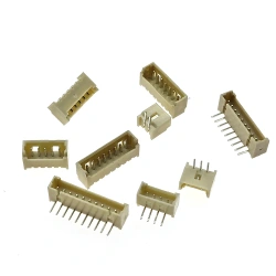1.25mm Pitch wire-board MICRO JST 1.25 Connector  Straight Pin Header + Housing + Terminal Set 1.25-2/3/4/5/6/7/8/9/10P