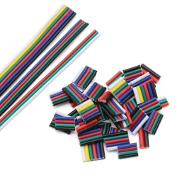 Electrical Wire Cable 2/3/4/5/6 Pins18/20/22AWG Cable Connector Electric Wires For WS2812B RGB RGBW 5050 LED Strip Light