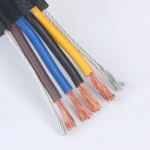 TVVB+2G Steel Wire Flat Cable