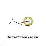 Piezoelectric Piezo Ceramic Wafer Plate piezo element Diameter 12MM 15MM 18MM 20MM 27MM 35MM 50MM For Buzzer Loudspeaker