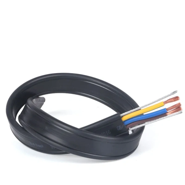 TVVB+2G Steel Wire Flat Cable
