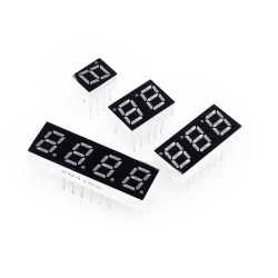 0.28 inch 0.28" LED Display 7 Segment 1 Bit/2 Bit/3 Bit/4 Bit Clock Digit Digital Tube Red Common Cathode / Anode