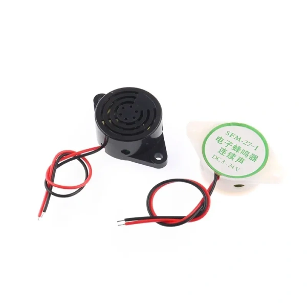 95DB Alarm High-decibel 3-24V 12V Electronic Buzzer Beep Alarm Continuous Beep for Arduino SFM-27