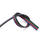Electrical Wire Cable 2/3/4/5/6 Pins18/20/22AWG Cable Connector Electric Wires For WS2812B RGB RGBW 5050 LED Strip Light