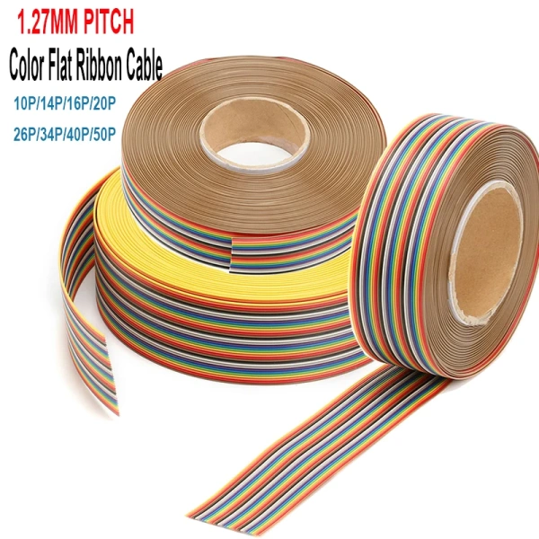 Color-Coded Flat Ribbon Cable