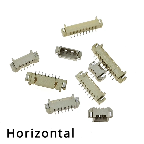 1.25MM Pitch  MICRO JST 1.25 2/3/4/5/6/7/8/9/10 Pin Connector Vertical / Horizontal SMD Pin Header + Housing + Terminal