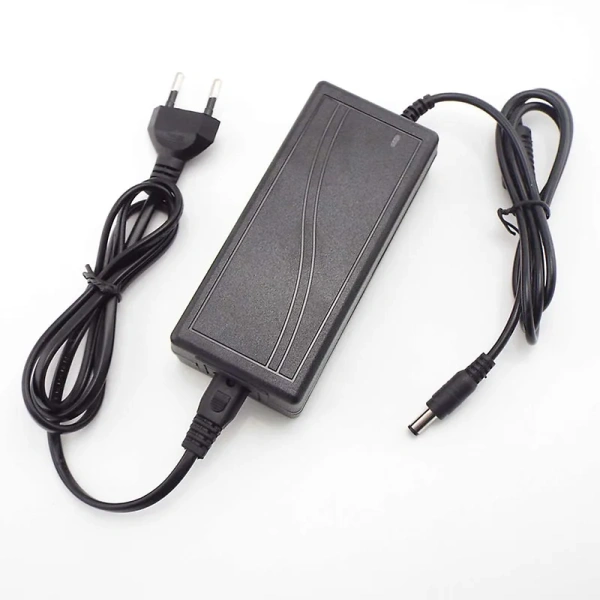 AC 110-240V to DC 12V 24V 4A Power Adapter Transformer US EU Charger Adaptor Supply Universal For LED Light Strip CCTV Camera P1