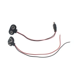 9V Battery Holder with Wire and Plug