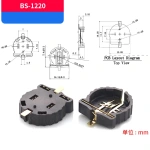 Button Battery Organizer Box for CR2025, CR2032, CR1220