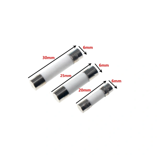Fast-Blow Ceramic Fuses 5*20 6*30 6*25mm