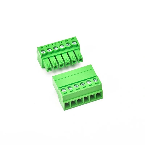 3.81mm pitch Aerial butt welding type 15EDGRK-3.81 plug-in type 2edg type green terminal block 2EDGRK for Connector row