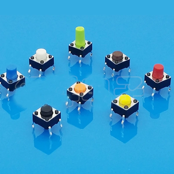 Black  4Pin 6*6*4.3/4.5/5/6/7/8/9/10/11/12/13/14/15/16/17/18/19/20mm Toy Mini Micro Push Button DIP Tactile Switch