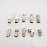 TV RF F Type female Male Plug Adapter Connector Socket to RF Coax F Male female Terminal Converter video For Aerial CCTV P1