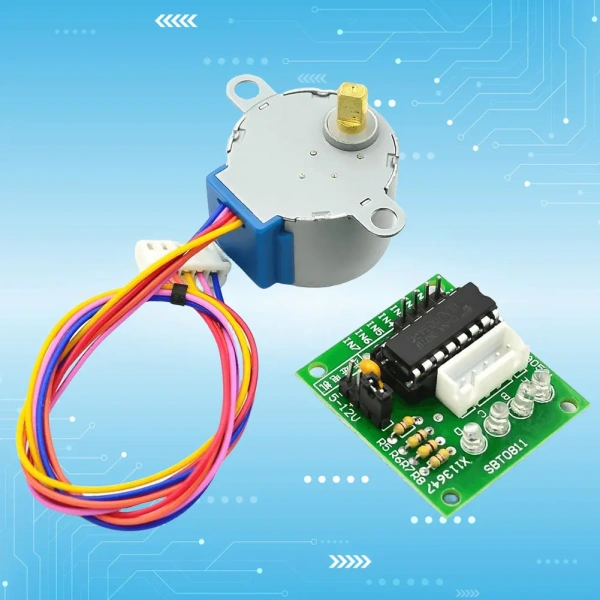 5V 4-Phase Driver Controller Board Multi-Channel Output 28BYJ-48 ULN2003 Stepper Motor Development Board for Arduino