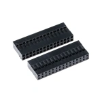 2.54mm Dupont Double Row Plastic Shell 2x2P/2x3/2x4//2x6-2x20P Dupont Connector/Cable Case /Plug Jump Wire Housing