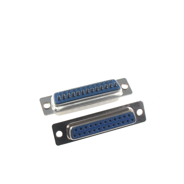 DB9 DB15 DB25 DB37 Hole/Pin Female/Male Blue Welded Connector RS232 serial port socket DB D-SUB adapter 9/15/25/37 pin