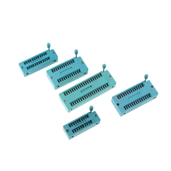 Lock seat 40p Lock seat ic movable seat Lock seat 3m narrow-body chip socket Microcontroller socket 14P 16P 18P 20P 28P 32P Zif-socket