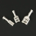 Plug Spring Terminal 2.8mm 4.8mm 6.3mm Cold-press Terminal Copper 2.8MM 4.8MM 6.3MM Insert Spring Cold-pressed Terminal