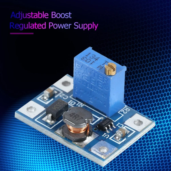 DC-DC 2-24V to 2-28V Step-UP Power Module SX1308 Adjustable Voltage Boost Board