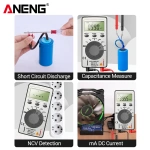 ANENG AN101 Mini Digital Multimeter 1999 Counts Professional AC/DC Voltage Tester Automotive Current Tester Electrician Tools