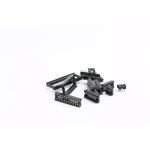 IC Sockets 2.54MM Square hole DIP6 DIP8 DIP14 DIP16 DIP18 DIP20 DIP28 PCSpins Connector DIP Socket 6 8 14 16 18 20 40pin