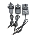 3pin UK Plug AC 220V to DC 5v 9v 12v 24v 1A 2A 3A 1000ma 2000ma 3000ma Power Supply Transformer Charger Adapter 5.5x2.5mm for led strip c1