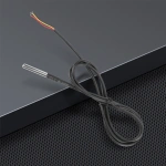 DS18B20 Temperature Sensor Module Probe Stainless Steel Temperature Sensor Probe Waterproof Adjustable Resolution
