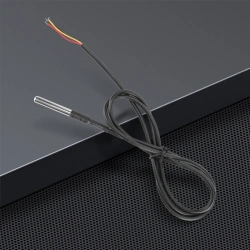 DS18B20 Temperature Sensor Module Probe Stainless Steel Temperature Sensor Probe Waterproof Adjustable Resolution