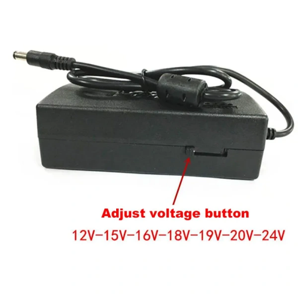 AC TO DC 12V 15v 16v 18v 19v 24VAdjustable Universal Power supply Charger Adapter 96W DC converter For pc Laptops Eu US uk AU p1