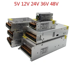 Lighting Transformer DC 5V/12V/24V/36V/48V Switch Power Supply Adapter LED Strip Driver Lamp 60W 100W 150W 200W 300W 400W 500W