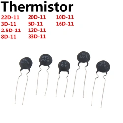 NTC Thermistor Resistor 22D-11 3D-11 2.5D-11 8D-11 20D-11 5D-11 12D-11 33D-11 10D-11 16D-11