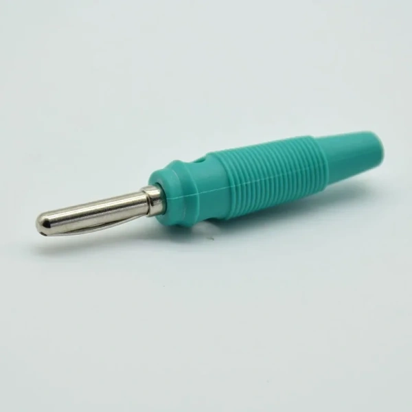 Type BP412 4mm Banana Plug 20A Copper Single needle High Current Insulated Shrouded Stackable Connector Soldering