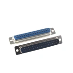 DB9 DB15 DB25 DB37 Hole/Pin Female/Male Blue Welded Connector RS232 serial port socket DB D-SUB adapter 9/15/25/37 pin