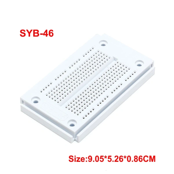 Breadboard MB-102/SYB-130/SYB-46/Mini 400 Holes Solderless Breadboard Mini Universal PCB Experimental Circuit DIY Breadboard