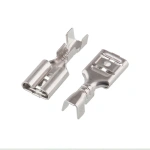 Terminal Electrical Connectors 2.8/4.8/6.3mm Butt Splice Lug Terminals for Wire 12awg Crimp Cable Eletrico Car Accessories