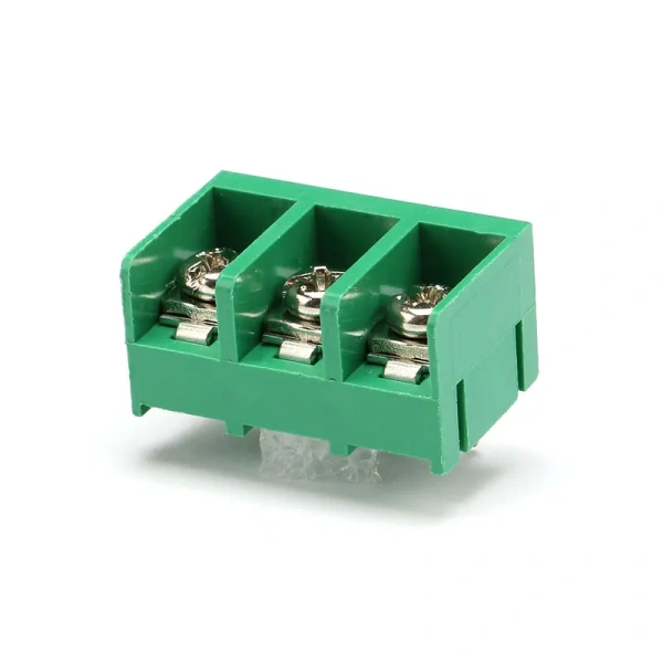 9.5mm Pitch B9500-9.5 2P 3P Fence Type Spliced 300V/30A PCB Screw Connector Terminal Block Connector Green