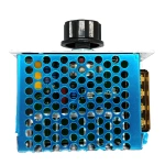 4000W Thyristor Governor with Fuse Case AC 220V Temperature Regulating Module High Power for Adjusting Dimming Speed Temperature