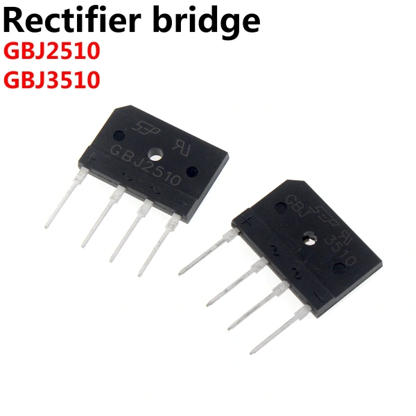 GBJ2510 GBJ3510 KBL406 KBL410 KBL610 KBL608 KBP206 KBP210 KBP310 KBP307 KBU1010 KBU808 808 606 Diode Rectifier bridge