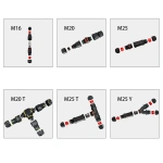 IP68 Waterproof Connector Three-way Electrical 2/3/4pin Wire Cable Connector Outdoor Underwater Terminal Block Home Improvement