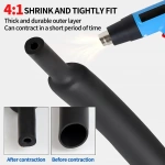 Heat Shrink Tube with Glue Adhesive Lined 4:1 Dual Wall Tubing Sleeve Wrap Wire Cable Kit 4mm 6mm 8mm 12mm 16mm 20mm 24mm 32mm