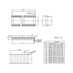 IC Sockets round hole 2.54MM DIP6 DIP8 DIP14 DIP16 DIP18 DIP20 DIP28 DIP40 pins Connector DIP Socket 6 8 14 16 18 20 32pin