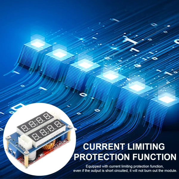 XL4015 CC CV Lithium Battery Step Down Charging Board 5A DC-DC LED Power Converter Module Adjustable with LED Display