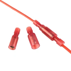 Bullet Terminals Crimp Connector Elelctric Terminals for Wire Terminal Butt Splice Electrical Cable Conector