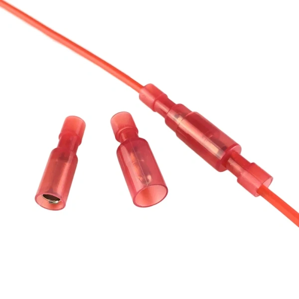 Bullet Terminals Crimp Connector Elelctric Terminals for Wire Terminal Butt Splice Electrical Cable Conector